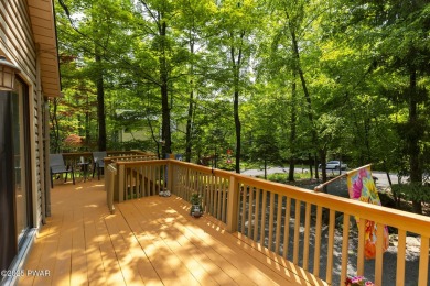 Beautifully Maintained Chalet in The Hideout - 3BR/2BA on Wooded on The Hideout Golf in Pennsylvania - for sale on GolfHomes.com, golf home, golf lot