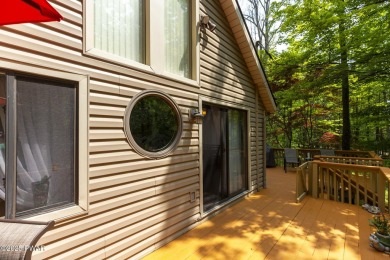 Beautifully Maintained Chalet in The Hideout - 3BR/2BA on Wooded on The Hideout Golf in Pennsylvania - for sale on GolfHomes.com, golf home, golf lot