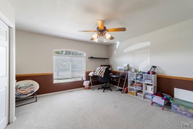 Welcome to this stunning 5-bedroom, 3-bathroom ranch-style home on Desert Hawk At Pueblo West in Colorado - for sale on GolfHomes.com, golf home, golf lot