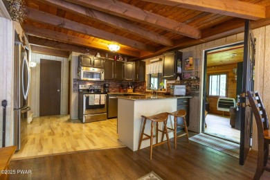 Beautifully Maintained Chalet in The Hideout - 3BR/2BA on Wooded on The Hideout Golf in Pennsylvania - for sale on GolfHomes.com, golf home, golf lot