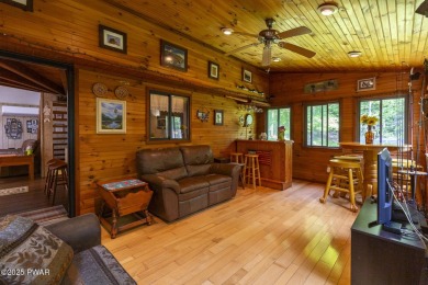 Beautifully Maintained Chalet in The Hideout - 3BR/2BA on Wooded on The Hideout Golf in Pennsylvania - for sale on GolfHomes.com, golf home, golf lot