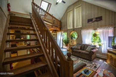 Beautifully Maintained Chalet in The Hideout - 3BR/2BA on Wooded on The Hideout Golf in Pennsylvania - for sale on GolfHomes.com, golf home, golf lot