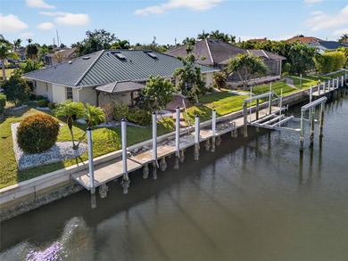 PRIME WATERFRONT LOCATION IN PUNTA GORDA ISLES! Great sailboat on Saint Andrews South Golf Club in Florida - for sale on GolfHomes.com, golf home, golf lot
