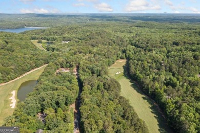 This gently sloped lot backs directly up to the lush fairways of on The Highlands Course at Lake Arrowhead in Georgia - for sale on GolfHomes.com, golf home, golf lot