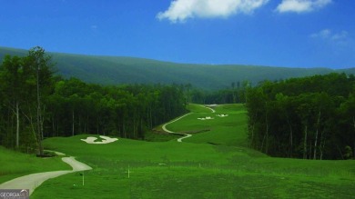 This gently sloped lot backs directly up to the lush fairways of on The Highlands Course at Lake Arrowhead in Georgia - for sale on GolfHomes.com, golf home, golf lot