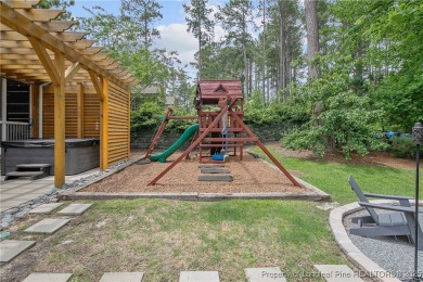 Tucked behind the gates of Anderson Creek Club on a private on Anderson Creek Golf Club in North Carolina - for sale on GolfHomes.com, golf home, golf lot