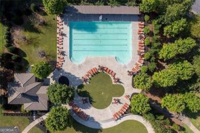 This gently sloped lot backs directly up to the lush fairways of on The Highlands Course at Lake Arrowhead in Georgia - for sale on GolfHomes.com, golf home, golf lot