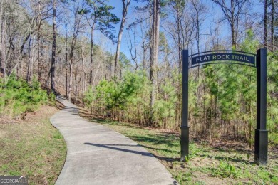 This gently sloped lot backs directly up to the lush fairways of on The Highlands Course at Lake Arrowhead in Georgia - for sale on GolfHomes.com, golf home, golf lot