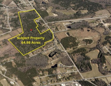 Approximately 64.98+/- Acres located off Star Bluff Road by on Crown Park Golf Club in South Carolina - for sale on GolfHomes.com, golf home, golf lot
