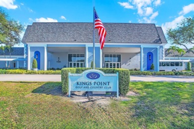 GOLF COURSE & WATER VIEWS from this top-floor condo with no on Kings Point Golf - Executive in Florida - for sale on GolfHomes.com, golf home, golf lot