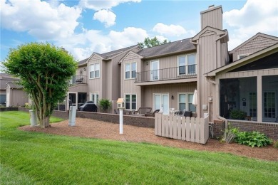Highly sought after golf course front townhome in Warwicke Place on Bermuda Run Country Club in North Carolina - for sale on GolfHomes.com, golf home, golf lot