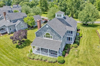 Charming Nantucket-style home situated in one of the most on Waters Edge Country Club in Virginia - for sale on GolfHomes.com, golf home, golf lot