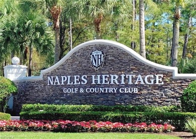 This 2 BR, 2 Bath condo is being offered turnkey.  Beautifully on Naples Heritage Golf and Country Club in Florida - for sale on GolfHomes.com, golf home, golf lot