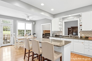 Stunning home in Chalet Hills Estates situated on the 10th hole on Chalet Hills Golf Club in Illinois - for sale on GolfHomes.com, golf home, golf lot