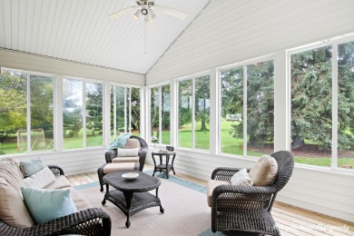 Stunning home in Chalet Hills Estates situated on the 10th hole on Chalet Hills Golf Club in Illinois - for sale on GolfHomes.com, golf home, golf lot