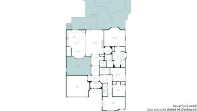 Beautiful One-Story Home with a Pool on the Silverhorn Golf Club on Silverhorn Golf Club in Texas - for sale on GolfHomes.com, golf home, golf lot