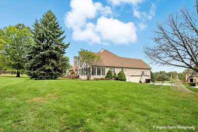 Stunning home in Chalet Hills Estates situated on the 10th hole on Chalet Hills Golf Club in Illinois - for sale on GolfHomes.com, golf home, golf lot