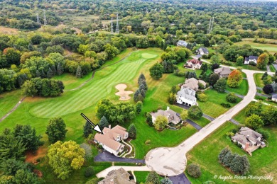Stunning home in Chalet Hills Estates situated on the 10th hole on Chalet Hills Golf Club in Illinois - for sale on GolfHomes.com, golf home, golf lot
