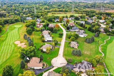 Stunning home in Chalet Hills Estates situated on the 10th hole on Chalet Hills Golf Club in Illinois - for sale on GolfHomes.com, golf home, golf lot