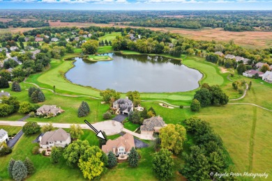 Stunning home in Chalet Hills Estates situated on the 10th hole on Chalet Hills Golf Club in Illinois - for sale on GolfHomes.com, golf home, golf lot
