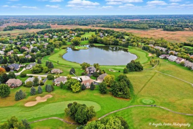 Stunning home in Chalet Hills Estates situated on the 10th hole on Chalet Hills Golf Club in Illinois - for sale on GolfHomes.com, golf home, golf lot