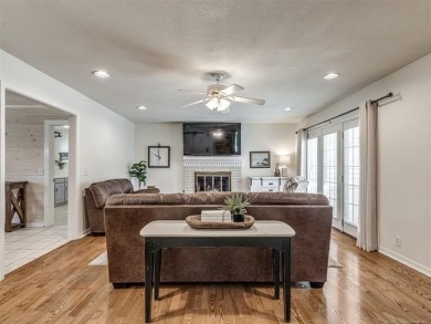 GOLF COURSE LIVING! Outstanding one-level home with great on Indian Springs Country Club in Oklahoma - for sale on GolfHomes.com, golf home, golf lot