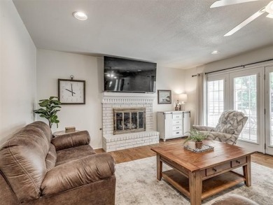 GOLF COURSE LIVING! Outstanding one-level home with great on Indian Springs Country Club in Oklahoma - for sale on GolfHomes.com, golf home, golf lot