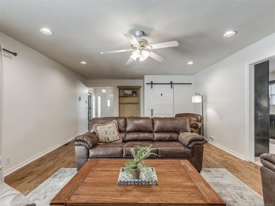 GOLF COURSE LIVING! Outstanding one-level home with great on Indian Springs Country Club in Oklahoma - for sale on GolfHomes.com, golf home, golf lot