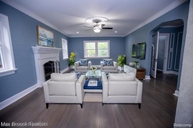 Beautifully renovated in 2025, this spacious home offers six on Detroit Golf Club  in Michigan - for sale on GolfHomes.com, golf home, golf lot