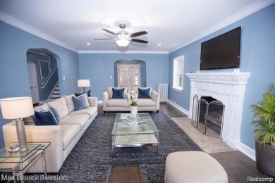 Beautifully renovated in 2025, this spacious home offers six on Detroit Golf Club  in Michigan - for sale on GolfHomes.com, golf home, golf lot