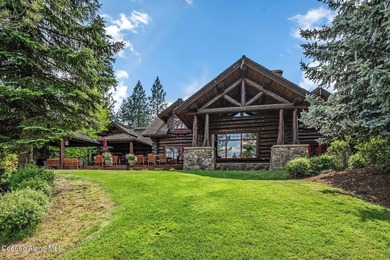LUXURIOUS LOG HOME AT PRESTIGIOUS BLACK ROCK. Tucked on a serene on The Golf Club at Black Rock in Idaho - for sale on GolfHomes.com, golf home, golf lot