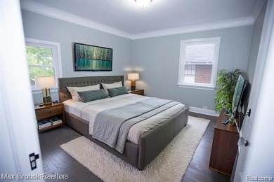 Beautifully renovated in 2025, this spacious home offers six on Detroit Golf Club  in Michigan - for sale on GolfHomes.com, golf home, golf lot