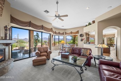 VIEWS GALORE! SITUATED ON THE 3RD FAIRWAY OF THE RANCH COURSE on Tonto Verde Golf Club in Arizona - for sale on GolfHomes.com, golf home, golf lot