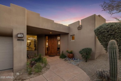 GOLF MEMBERSHIP AVAILABLE (with club approval) Dramatic sunset on Desert Mountain Golf Club - Renegade Course in Arizona - for sale on GolfHomes.com, golf home, golf lot