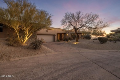 GOLF MEMBERSHIP AVAILABLE (with club approval) Dramatic sunset on Desert Mountain Golf Club - Renegade Course in Arizona - for sale on GolfHomes.com, golf home, golf lot