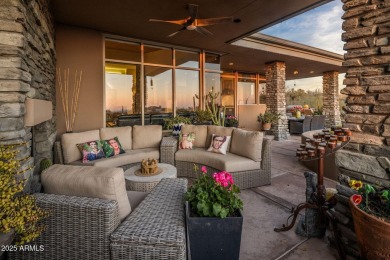 GOLF MEMBERSHIP AVAILABLE (with club approval) Dramatic sunset on Desert Mountain Golf Club - Renegade Course in Arizona - for sale on GolfHomes.com, golf home, golf lot