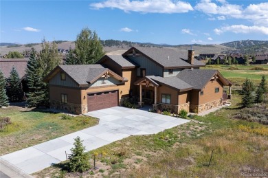 Custom construction on the 9th fairway of the Grand Elk Golf on Grand Elk Ranch and Club in Colorado - for sale on GolfHomes.com, golf home, golf lot