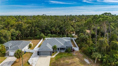 Soft views of surrounding trees create a tranquil backdrop for on Bobcat Trail Golf Club in Florida - for sale on GolfHomes.com, golf home, golf lot