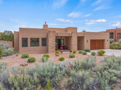 Gorgeous 3 bedroom, 3 bath contemporary home in the fantastic on The Club At Las Campanas  in New Mexico - for sale on GolfHomes.com, golf home, golf lot