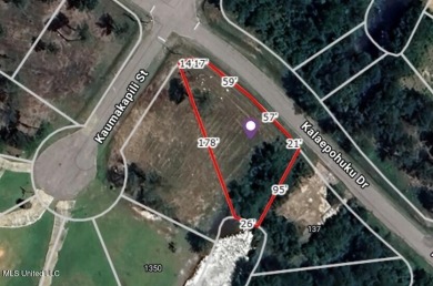 Beautiful Waterfront Lot in Diamondhead South - Deep Water on Diamondhead Country Club in Mississippi - for sale on GolfHomes.com, golf home, golf lot