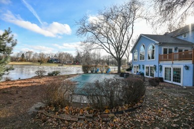 Experience LAKESIDE LIVING at its finest with this stunning 2 on Twin Orchard Country Club in Illinois - for sale on GolfHomes.com, golf home, golf lot