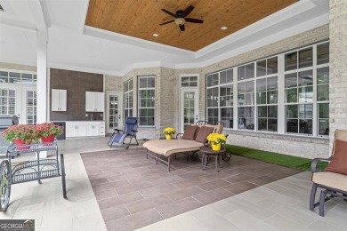 Walk into this stunning contemporary single story home w/no on The Governors Towne Club in Georgia - for sale on GolfHomes.com, golf home, golf lot