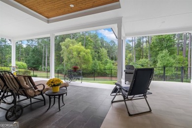 Walk into this stunning contemporary single story home w/no on The Governors Towne Club in Georgia - for sale on GolfHomes.com, golf home, golf lot