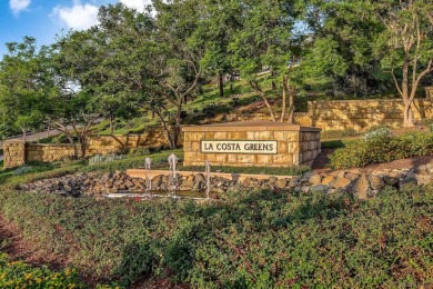 Prestigious La Costa Greens Showcase Estate with| No Front or on La Costa Resort and Spa in California - for sale on GolfHomes.com, golf home, golf lot