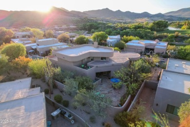 Driving up to this home you will immediately notice the dramatic on Rancho Manana Golf Club in Arizona - for sale on GolfHomes.com, golf home, golf lot