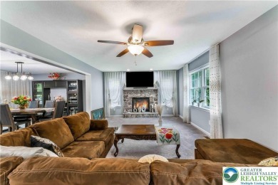 Welcome to this expansive 4-bedroom, 2.5-bath colonial offering on Pocono Farms Country Club in Pennsylvania - for sale on GolfHomes.com, golf home, golf lot