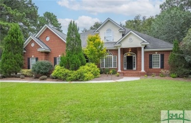 Nestled on a private, half-acre lot, this stately 5BD/4BA brick on Southbridge Golf Club in Georgia - for sale on GolfHomes.com, golf home, golf lot