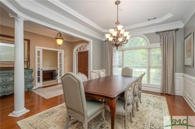 Nestled on a private, half-acre lot, this stately 5BD/4BA brick on Southbridge Golf Club in Georgia - for sale on GolfHomes.com, golf home, golf lot