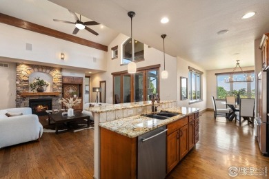 This luxury home in Highland Meadows will take your breath away on Highland Meadows Golf Course in Colorado - for sale on GolfHomes.com, golf home, golf lot