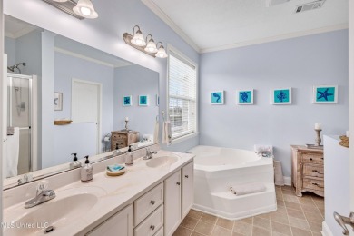 Welcome to your perfect waterfront retreat! This 3-bedroom on The Bridges Golf Club At Hollywood Casino in Mississippi - for sale on GolfHomes.com, golf home, golf lot